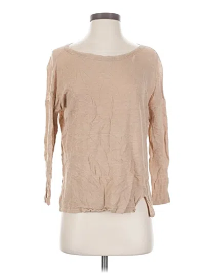 Pre-owned J. Mclaughlin Pullover Sweater In Tan