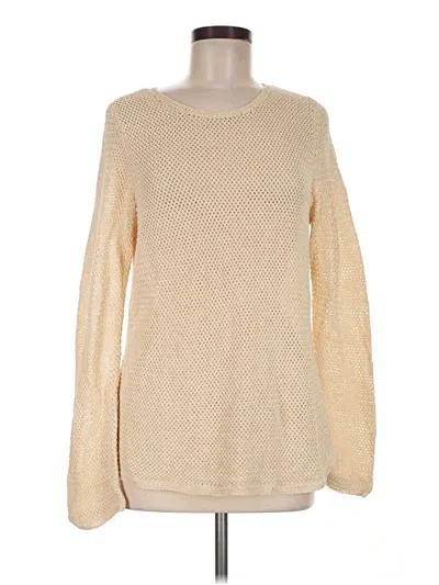 Pre-owned J. Mclaughlin Pullover Sweater In Tan