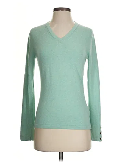 Pre-owned J. Mclaughlin Pullover Sweater In Teal