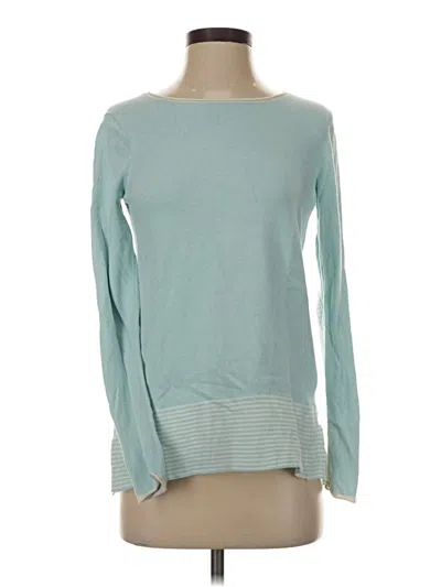 Pre-owned J. Mclaughlin Pullover Sweater In Teal