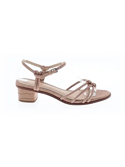 Pre-owned J. Mclaughlin Sandals In Tan