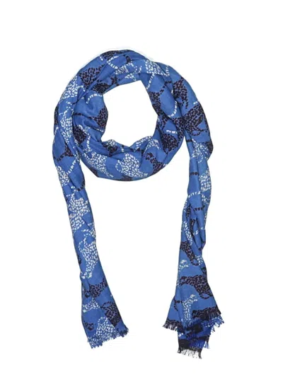 Pre-owned J. Mclaughlin Scarf In Blue