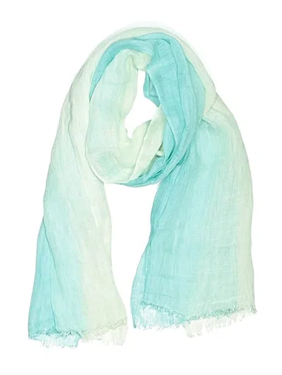 Pre-owned J. Mclaughlin Scarf In Blue