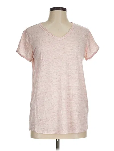 Pre-owned J. Mclaughlin Short Sleeve T-shirt In Pink