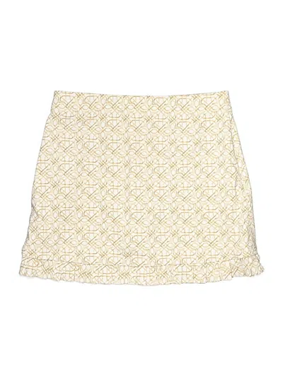Pre-owned J. Mclaughlin Skort In Gold