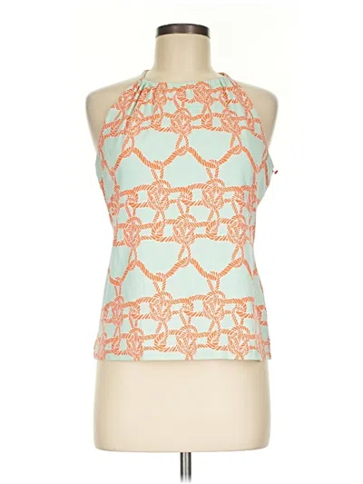 Pre-owned J. Mclaughlin Sleeveless Blouse In Orange