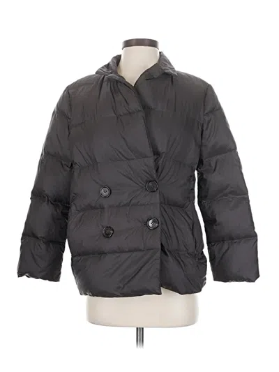 Pre-owned J. Mclaughlin Snow Jacket In Gray