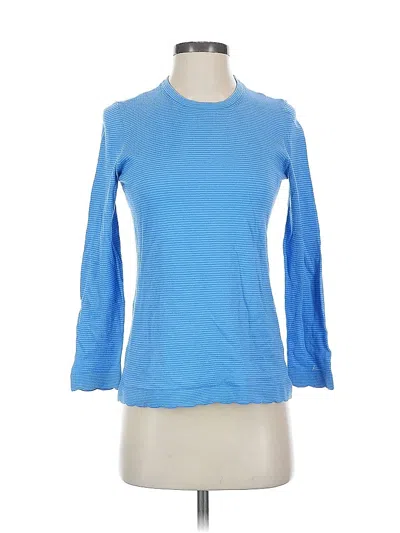 Pre-owned J. Mclaughlin Sweatshirt In Blue