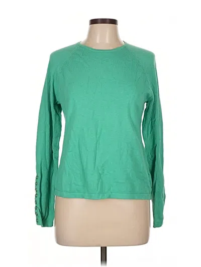Pre-owned J. Mclaughlin Sweatshirt In Green