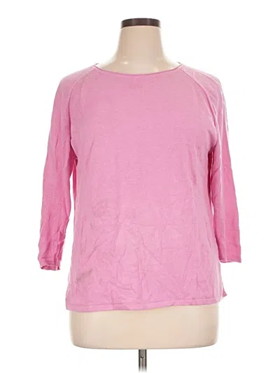 Pre-owned J. Mclaughlin Sweatshirt In Pink