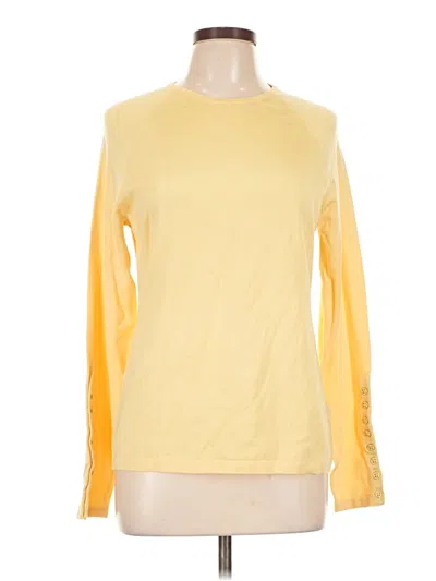 Pre-owned J. Mclaughlin Sweatshirt In Yellow