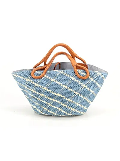 Pre-owned J. Mclaughlin Tote Bag In Blue