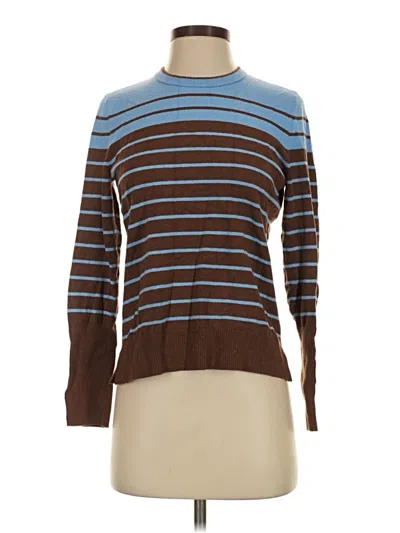 Pre-owned J. Mclaughlin Turtleneck Sweater In Brown