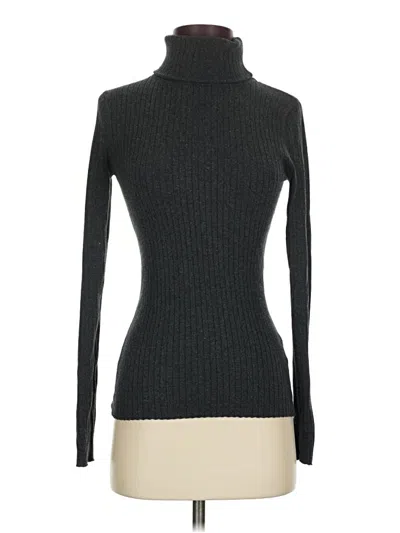 Pre-owned J. Mclaughlin Turtleneck Sweater In Gray