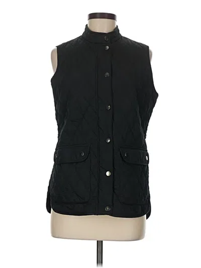 Pre-owned J. Mclaughlin Vest In Black