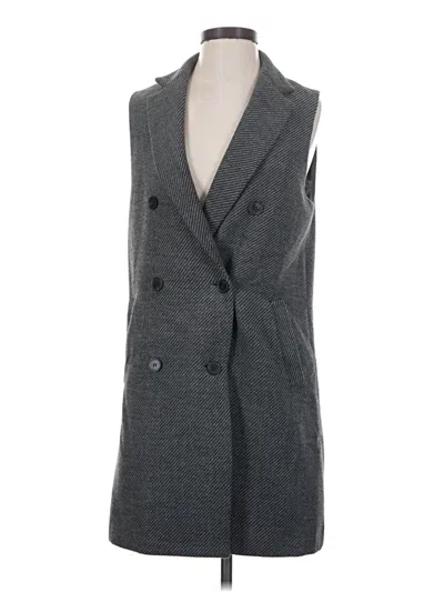 Pre-owned J. Mclaughlin Vest In Gray