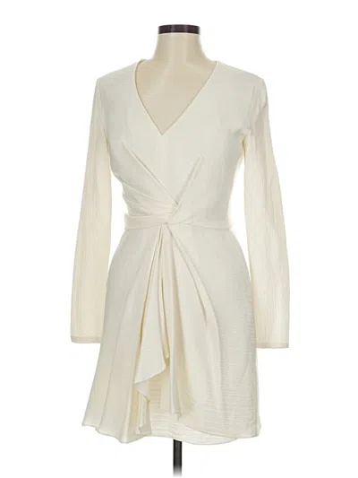 Pre-owned J Mendel Casual Dress In Ivory
