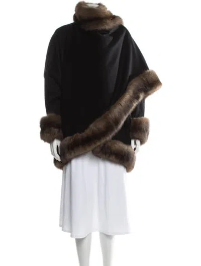 Pre-owned J Mendel Coat In Black