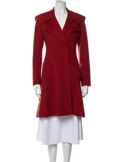 Pre-owned J Mendel Coat In Red