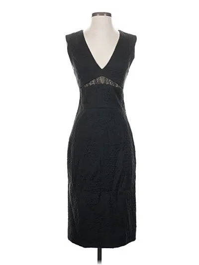 Pre-owned J Mendel Cocktail Dress In Black