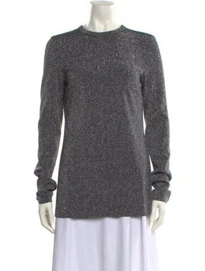 Pre-owned J Mendel Crew Neck Long Sleeve Sweatshirt In Multi