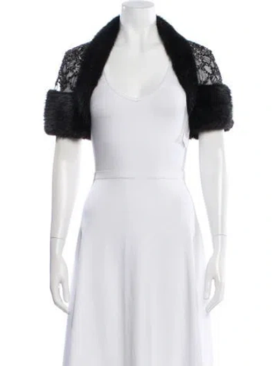 Pre-owned J Mendel Evening Jacket In Brown