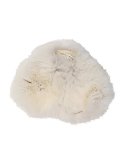 Pre-owned J Mendel Fur Scarf In Neutral