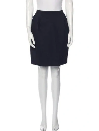 Pre-owned J Mendel Knee-length Skirt In Black