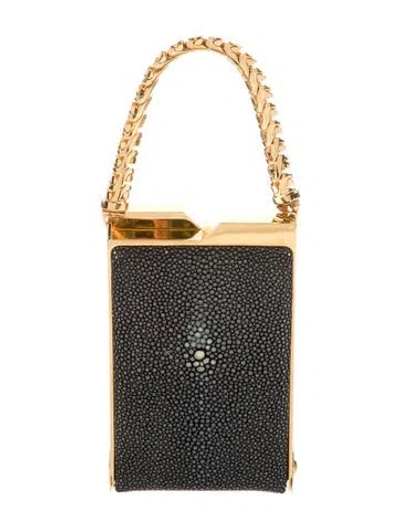 Pre-owned J Mendel Leather Minaudière In Multi