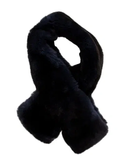 Pre-owned J Mendel Orylag Scarf In Blue