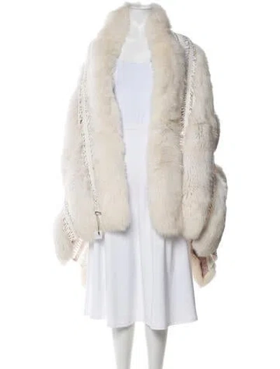 Pre-owned J Mendel Shawl In Pink