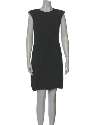 Pre-owned J Mendel Silk Mini Dress In Multi