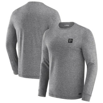 J. Palmer Black Atlanta Falcons Four Down Long Sleeve T-shirt In Gray