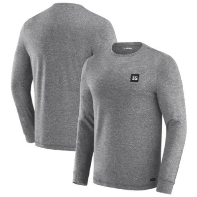 J. Palmer Black Cincinnati Bengals Four Down Long Sleeve T-shirt In Gray