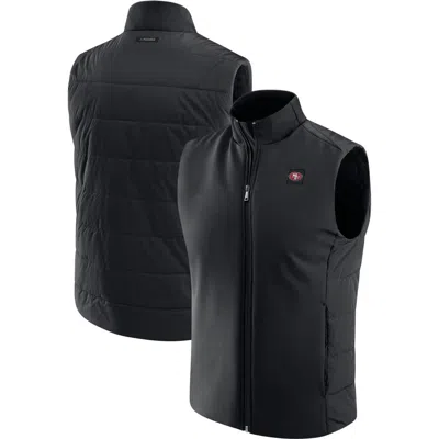 J. Palmer Black San Francisco 49ers Front Office Full-zip Vest