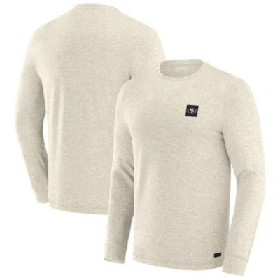 J. Palmer Cream San Francisco 49ers Four Down Long Sleeve T-shirt In White