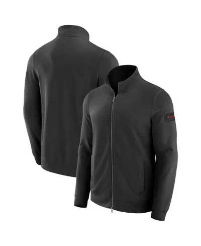 J. Palmer Men's Black Cincinnati Bengals Qb1 Full-zip Sweatshirt