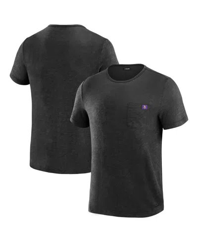J. Palmer Men's Black Minnesota Vikings In-the-pocket T-shirt In Multi