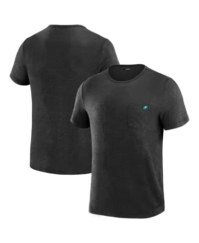 J. Palmer Men's Black Philadelphia Eagles In-the-pocket T-shirt In Multi