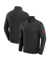 J. Palmer Men's Black Washington Commanders Franchise Quarter-zip Sweater In Black