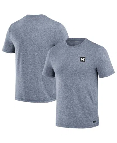 J. Palmer Men's Blue Michigan Wolverines Four Down T-shirt