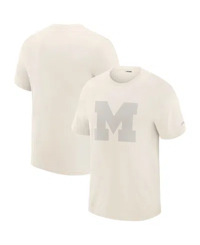 J. Palmer Men's Cream Michigan Wolverines Play Action Tri-blend Performance T-shirt In Neutral