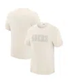 J. Palmer Men's Cream San Francisco 49ers Play Action Tri-blend Performance T-shirt In White