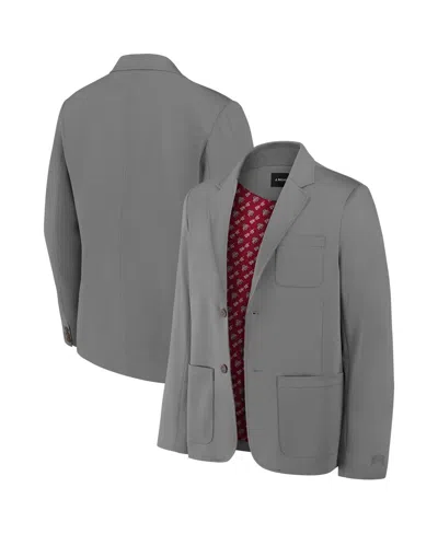 J. PALMER MEN'S GRAPHITE ALABAMA CRIMSON TIDE MAN IN MOTION BLAZER