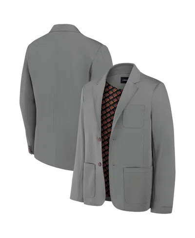 J. Palmer Men's Graphite Cincinnati Bengals Man-in-motion Blazer In Multi