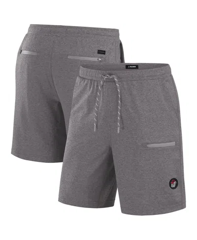 J. Palmer Men's Graphite Georgia Bulldogs Home Game Shorts