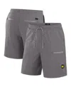J. Palmer Men's Graphite Michigan Wolverines Home Game Shorts In Gray