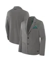 J. Palmer Men's Graphite Philadelphia Eagles Man-in-motion Blazer In Gray