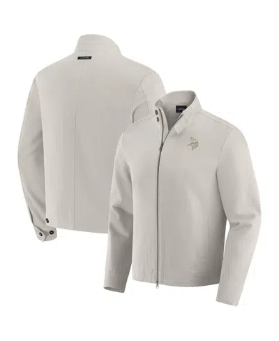J. Palmer Men's Gray Minnesota Vikings Air Raid Full-zip Jacket