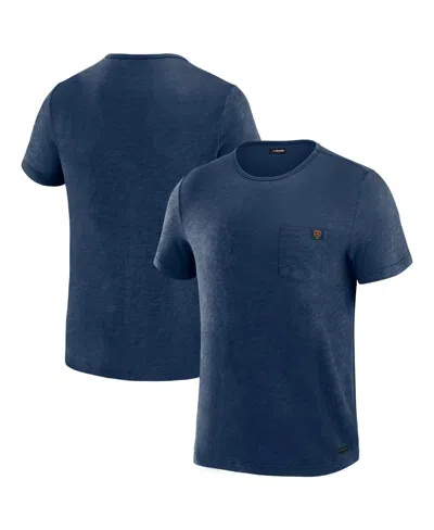 J. Palmer Men's Navy Chicago Bears In-the-pocket T-shirt In Multi